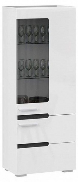 Шкаф-витрина Фьюжн ТД-260.07.27 в Еманжелинске - emanzhelinsk.mebel24.online | фото 2