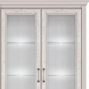 Шкаф-витрина Стилиус с подсветкой B169-REG2W2S в Еманжелинске - emanzhelinsk.mebel24.online | фото 2