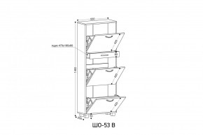 ШО-53 В тумба для обуви в Еманжелинске - emanzhelinsk.mebel24.online | фото 3