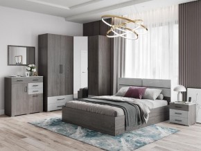 Спальня Теана Ясень Анкор темный/Мрамор лайт в Еманжелинске - emanzhelinsk.mebel24.online | фото
