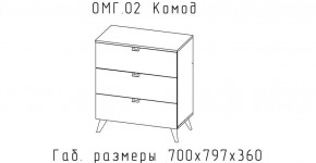 ОМЕГА Спальный гарнитур (модульная) в Еманжелинске - emanzhelinsk.mebel24.online | фото 6