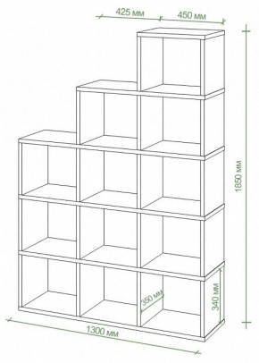 Стеллаж Бартоло СЛД 5 в Еманжелинске - emanzhelinsk.mebel24.online | фото 3