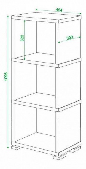 Стеллаж Домино СБ-15/3 в Еманжелинске - emanzhelinsk.mebel24.online | фото 2