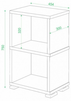 Стеллаж-колонка Домино СБ-15/2 в Еманжелинске - emanzhelinsk.mebel24.online | фото 2