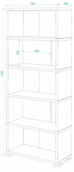 Стеллаж СБ-10/5 в Еманжелинске - emanzhelinsk.mebel24.online | фото 2