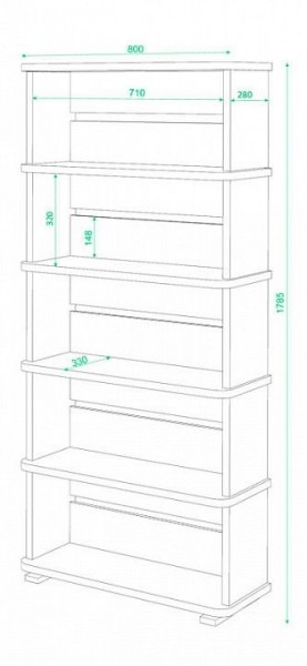 Стеллаж СБ-25/5 в Еманжелинске - emanzhelinsk.mebel24.online | фото 2