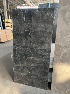 Стол ALES 180 BLACK GRAVE SOLID CERAMIC, керамика / бронзовый, ®DISAUR в Еманжелинске - emanzhelinsk.mebel24.online | фото 3