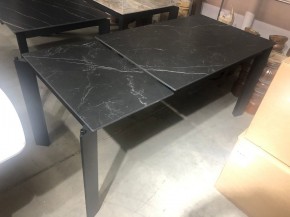 Стол CORNER 120 MATT BLACK MARBLE SOLID CERAMIC / BLACK, ®DISAUR в Еманжелинске - emanzhelinsk.mebel24.online | фото 12