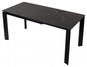 Стол CORNER 120 MATT BLACK MARBLE SOLID CERAMIC / BLACK, ®DISAUR в Еманжелинске - emanzhelinsk.mebel24.online | фото 4