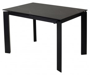 Стол CORNER 120 MATT BLACK MARBLE SOLID CERAMIC / BLACK, ®DISAUR в Еманжелинске - emanzhelinsk.mebel24.online | фото 8