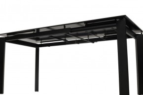 Стол CORNER 120 MATTE STATUARIO Белый мрамор матовый керамика, стекло/ черный каркас, ®DISAUR в Еманжелинске - emanzhelinsk.mebel24.online | фото 9