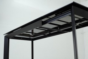 Стол CREMONA 140 KL-99 Белый мрамор матовый, итальянская керамика / черный каркас, ®DISAUR в Еманжелинске - emanzhelinsk.mebel24.online | фото 13