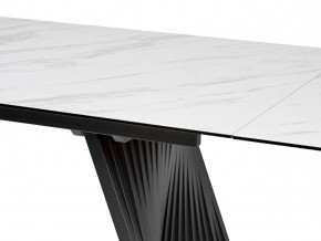 Стол IVAR 200 MARBLES KL-99 Белый мрамор, итальянская керамика, ®DISAUR в Еманжелинске - emanzhelinsk.mebel24.online | фото 3