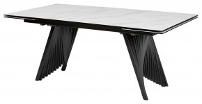 Стол IVAR 200 MARBLES KL-99 Белый мрамор, итальянская керамика, ®DISAUR в Еманжелинске - emanzhelinsk.mebel24.online | фото 6