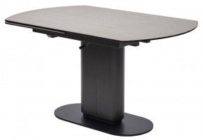 Стол KAI 140 TL-110 поворотная система раскладки, испанская керамика / Темно-серый / Черный, ®DISAUR в Еманжелинске - emanzhelinsk.mebel24.online | фото 1