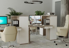 Стол компьютерный Домино Lite СКЛ-ПРЯМ120+ШК КБЕ в Еманжелинске - emanzhelinsk.mebel24.online | фото 2
