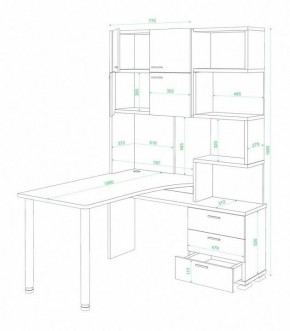 Стол компьютерный Домино нельсон СР-500М190 в Еманжелинске - emanzhelinsk.mebel24.online | фото 3
