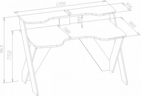 Стол компьютерный КСТ-118 в Еманжелинске - emanzhelinsk.mebel24.online | фото 3