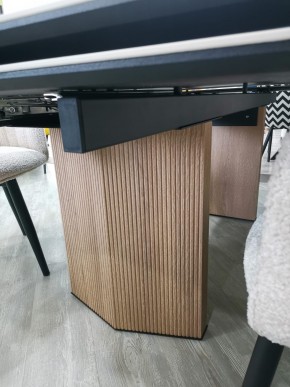 Стол МОЦАРТ 200 AMADEUS POLISHED, керамика / Дуб монтана М-City в Еманжелинске - emanzhelinsk.mebel24.online | фото 3