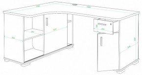 Стол письменный Домино СР-160М в Еманжелинске - emanzhelinsk.mebel24.online | фото 2