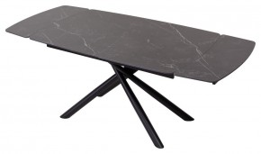 Стол RIVOLI 140 MATT BLACK MARBLE SOLID CERAMIC / BLACK, ®DISAUR в Еманжелинске - emanzhelinsk.mebel24.online | фото 3