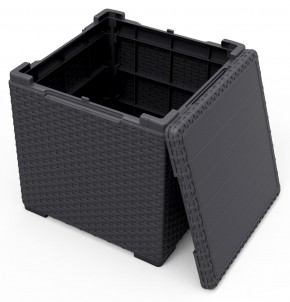 Стол с функцией хранения Виго (Vigo storage box) графит в Еманжелинске - emanzhelinsk.mebel24.online | фото 3