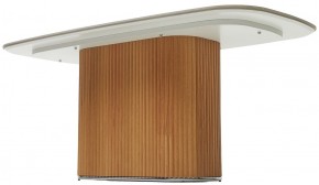 Стол TAMPA 180 цвет БЕЛЫЙ МРАМОР M326, керамика / Каркас OAK, ®DISAUR в Еманжелинске - emanzhelinsk.mebel24.online | фото 8