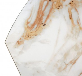Стол TERAMO 135 GLOSS GRAND JADE SOLID CERAMIC, керамика, поворотн.механизм / Черный каркас, ®DISAUR в Еманжелинске - emanzhelinsk.mebel24.online | фото 13