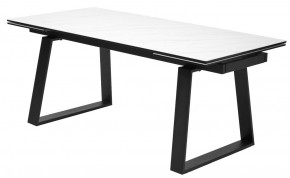 Стол VASTO 180 MARBLES KL-99 Белый мрамор матовый, итальянская керамика/ черный каркас, ®DISAUR в Еманжелинске - emanzhelinsk.mebel24.online | фото 4