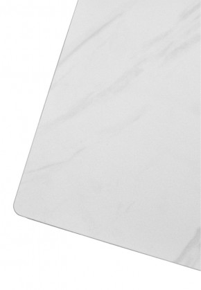 Стол VASTO 180 MARBLES KL-99 Белый мрамор матовый, итальянская керамика/ черный каркас, ®DISAUR в Еманжелинске - emanzhelinsk.mebel24.online | фото 7
