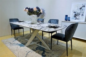 Стол VICENZA 220 BULGARI WHITE, керамика / белый, ®DISAUR в Еманжелинске - emanzhelinsk.mebel24.online | фото 12