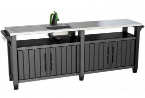 Столик для барбекю 415 Л (Unity Chef 415 L) графит в Еманжелинске - emanzhelinsk.mebel24.online | фото 3