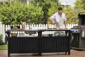 Столик для барбекю 415 Л (Unity Chef 415 L) графит в Еманжелинске - emanzhelinsk.mebel24.online | фото 4