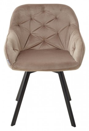 Стул GALE 360 град. поворот. BLUVEL-40 BEIGE, велюр/ черный каркас, М-City в Еманжелинске - emanzhelinsk.mebel24.online | фото 6