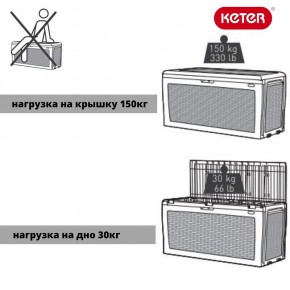 Сундук Samoa Rattan Box 270 L в Еманжелинске - emanzhelinsk.mebel24.online | фото 5