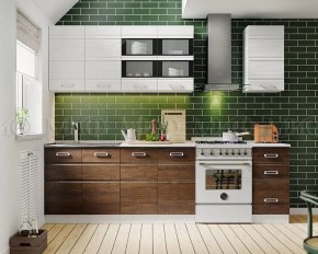 ТЕХНО-2 Кухонный гарнитур 2,0 в Еманжелинске - emanzhelinsk.mebel24.online | фото 1