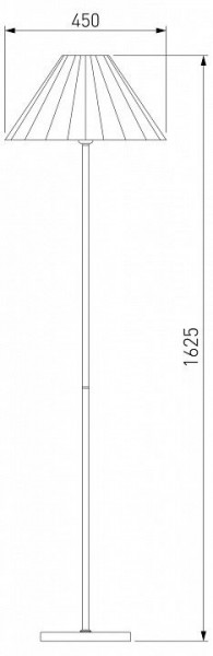 Торшер Eurosvet Peony 01133/1 хром/графит в Еманжелинске - emanzhelinsk.mebel24.online | фото 3