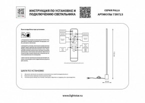 Торшер Lightstar Palla 739713 в Еманжелинске - emanzhelinsk.mebel24.online | фото 2