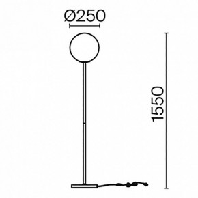 Торшер Maytoni Ring MOD013FL-01BS в Еманжелинске - emanzhelinsk.mebel24.online | фото 4