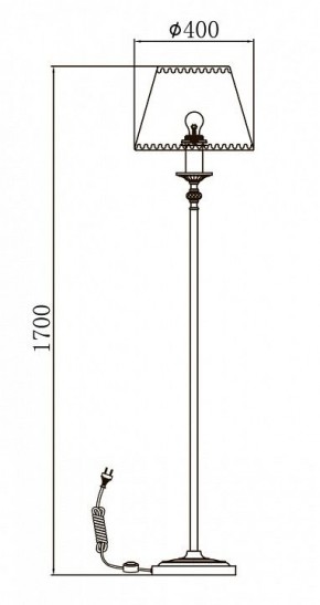 Торшер Maytoni Soffia RC093-FL-01-R в Еманжелинске - emanzhelinsk.mebel24.online | фото 3