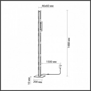 Торшер Odeon Light Fierro 4991/36FL в Еманжелинске - emanzhelinsk.mebel24.online | фото 4