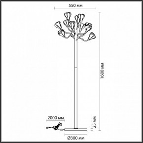 Торшер Odeon Light Gardi 5090/12F в Еманжелинске - emanzhelinsk.mebel24.online | фото 5