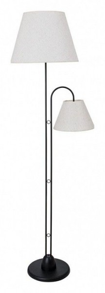 Торшер с подсветкой Arte Lamp Alea A5068PN-2BK в Еманжелинске - emanzhelinsk.mebel24.online | фото
