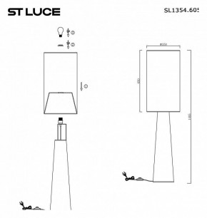 Торшер ST-Luce Jackie SL1354.605.01 в Еманжелинске - emanzhelinsk.mebel24.online | фото 5