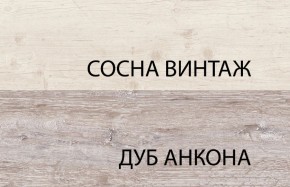 Тумба 1D1SU, MONAKO, цвет Сосна винтаж/дуб анкона в Еманжелинске - emanzhelinsk.mebel24.online | фото 3