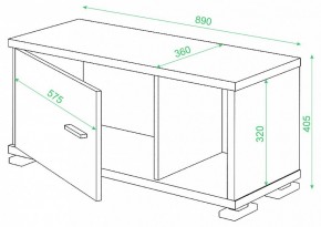 Тумба комбинированная Домино СБ-30/1 в Еманжелинске - emanzhelinsk.mebel24.online | фото 3