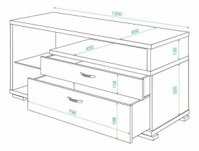 Тумба под ТВ Домино ТК-10 в Еманжелинске - emanzhelinsk.mebel24.online | фото 2