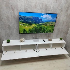 Тумба подвесная под ТВ LINES MTV4-MA 1150 Белый матовый (Белый-M 10.1.2) в Еманжелинске - emanzhelinsk.mebel24.online | фото 11