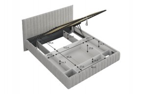 ТВИКС Кровать с ПМ 1600 в Еманжелинске - emanzhelinsk.mebel24.online | фото 4