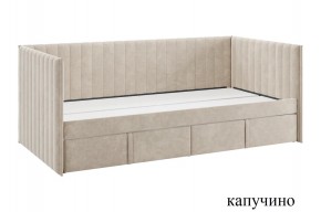 ТВИКС Кровать (софа) с ящиками 900 (капучино) в Еманжелинске - emanzhelinsk.mebel24.online | фото